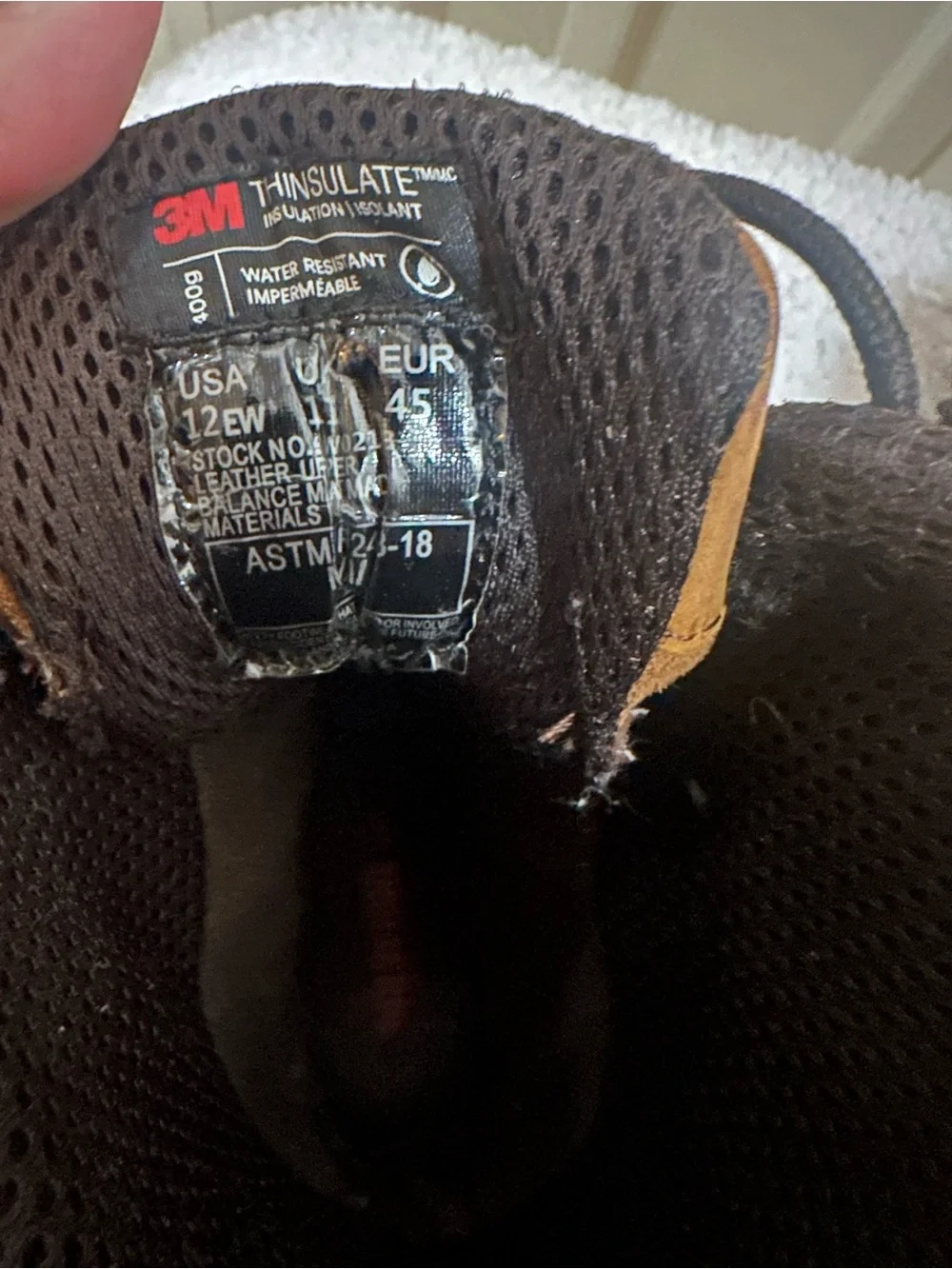 3M Thinsulate insulated 3m